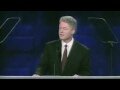 President Clinton Accepts the Democratic Nomination